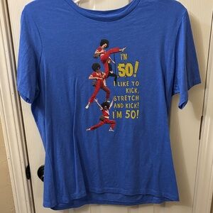 Bella Canvas Blue Graphic Tee